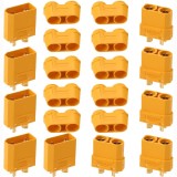 Conector XT90 Mamă + Tată Set 5 Perechi &mdash; Mufe Baterie LiPo, RC, E-Bike, Robotică