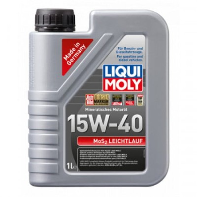 Ulei motor Liqui Moly MoS2 Leichtlauf 15W-40 la 1L foto