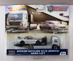 Machete auto Team Transport Mix 4 FLF56-956F, 1:64 Hotwheels foto