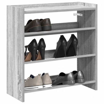 vidaXL Pantofar, gri sonoma, 60x25x62 cm, lemn compozit foto