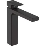 BATERIE LAVOAR VERNIS SHAPE 190 CU VENTIL POP UP, NEGRU MAT