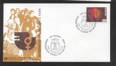 UN Geneva 1975 International women year Mi.48 FDC UN.110 foto