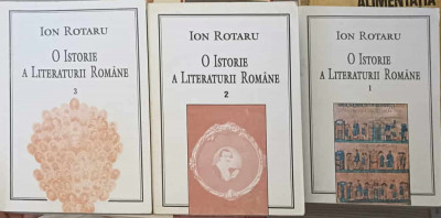 O ISTORIE A LITERATURII ROMANE VOL.1-3-ION ROTARU foto
