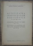 Activitatea institutiilor zootehnice pe anii 1940 si 1941