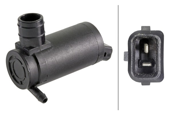 HELLA 8TW 006 848-001 pompa de apa,spalare parbriz