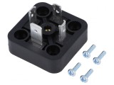 Conector cu valvă soclu A 18mm tată PIN 4 16A