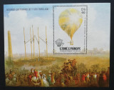 SAUTOME E PRINCIPE-200 ANI de ISTORIE A AVIATIEI-2 M/Sh+1 S/Sh.MNH**-STP167, Africa, Transporturi