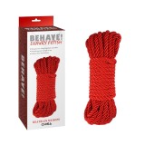 Sfoara Bondage, Chisa Novelties, Retrain Me Rope, poliester, rosu, 10 m (DB)
