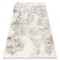 Covor CORE W9786 Abstract - structural, două niveluri de l&acirc;nă, bej, 80x150 cm