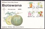 Botswana 1985 fructe MI 368-371 FDC