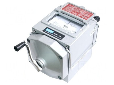 Aparat măsurare rezistență izolație 1kV analog 0-1G&amp;Omega; foto