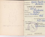 AMS - CARNET DE MEMBRU, SUCEAVA, CONSILIUL CENTRAL AL SINDICATELOR DIN R.P.R, 1964