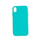 Husa silicon soft-touch compatibila cu Apple IPhone XR, Turquoise Mint, ALC MOBILE