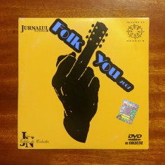 FOLK YOU (1 DVD original 115 min. cu marii folkisti romani!)