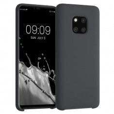 Husa pentru Huawei Mate 20 Pro, Silicon, Negru, 52287.47