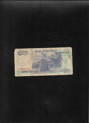 Indonezia Indonesia 1000 rupii rupiah 1992 seria587473 foto
