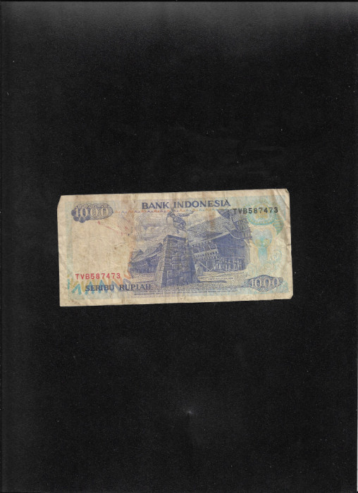 Indonezia Indonesia 1000 rupii rupiah 1992 seria587473
