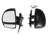 Oglinda exterioara Citroen Jumper 1999-2006, Fiat Ducato, 1999-2006, Peugeot Boxer 1999-2006, Stanga, Crom, manuala, Fara incalzire, carcasa neagra,, View Max