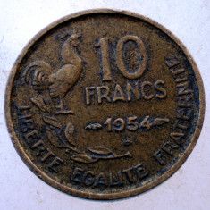 7.836 FRANTA 10 FRANCS FRANCI 1954 B