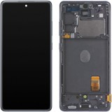 Cumpara ieftin Display cu Touchscreen Samsung Galaxy S20 FE G780, cu Rama, Bleumarin, Service Pack GH82-24220A