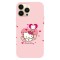 Husa compatibila cu Apple iPhone 14 Pro Max, Viceversa, model Pinky Hello kitty , Silicon, TPU