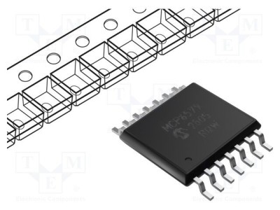 Comparator low-power 4 canale 1,8-5,5V SMT TSSOP14 Microchip foto
