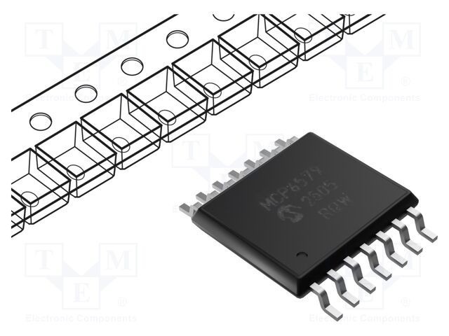 Comparator low-power 4 canale 1,8-5,5V SMT TSSOP14 Microchip