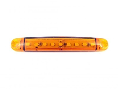 9 led Indicator de lumina laterala Indicator camion Remorca Gelben 12v 24v foto