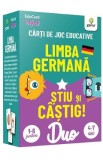 Limba germana. Stiu si castig! Carti de joc educative