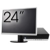 Pachet Calculator Second Hand HP EliteDesk 800 G5 SFF, Intel Core i5-9500 3.00-4.40GHz, 8GB DDR4, 256GB SSD + Monitor 24&amp;quot; NewTechnology Media