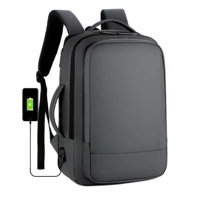 Rucsac multifunctional, Rezistent la apa, respirabil si spatios, cu Port de incarcare USB, smart casual pentru Business/ Calatorii si Laptop 15,6 inch foto
