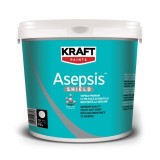 Vopsea Lavabila Antifuga Alba Kraft Asepsis / 15L
