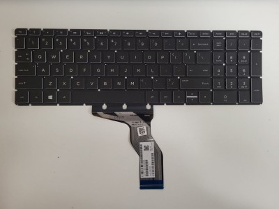 Tastatura Laptop, HP, Envy 17-N, 17T-N, M7-N, 17-N000, 17T-N000, 17T-N100, iluminata, neagra, layout US foto