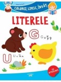 Cumpara ieftin Literele. Colorez, lipesc, invat/***