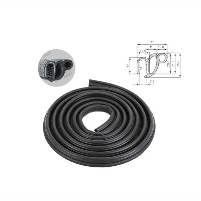 Cheder usa spate si culisanta Mercedes 1995-2006, VW LT 1996-12.2005 pentru versiune plafon inalt, cu armatura metalica, 6 metri in pachet foto