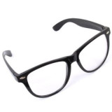 Cumpara ieftin Rame ochelari lentile transparente Wayfayer Ochelari Tocilar Rama neagra, Wayfarer, Unisex