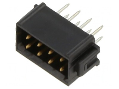 Soclu PCB-cablu/PCB tată 2mm 8 pini 800V THT foto