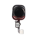 Buton Meniu iPhone 6/6 Plus Negru + Flex, Piesă &Icirc;nlocuire, Ambalaj Bulk