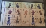 Romania MNH 2004 - Moda Secolului XX - straifuri (LP 1635 + LP 1635a) serie si serie cu vigneta - foarte rar