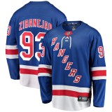 New York Rangers tricou de hochei #93 Mika Zibanejad Breakaway Home - XXL