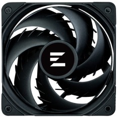 Ventilator Zalman AF120 BLACK, 120mm, 2000 RPM, Hydro bearing, 69.12 cfm, 4-pin, negru, ZM-AF120 BLACK