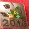 Insigna BRAZILIA - fotbal - FIFA World Cup Africa de Sud 2010