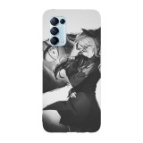 Husa compatibila cu Oppo A76, Viceversa, model Sasha Necron The Misfit of Demon King Academy, Silicon, TPU, Transparent, Carcasa