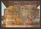 CPIB 19369 CARTE POSTALA - VORONET. SCENE DE PE PERETELE DE VEST