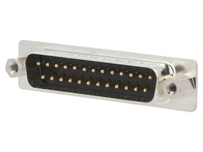 Conector D-Sub 25 pini tată, aurit foto