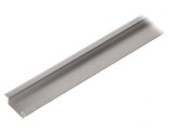 Profil Aluminiu LED Incastrabil 2m TOPMET, Natural, Profesional, Module LED