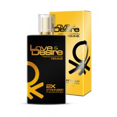 Parfum cu Feromoni pentru Femei Gold Premium Edition Femme Love&amp;Desire 100 ml