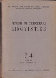 C1503 Studii și cercetări lingvistice, 3-4/1955