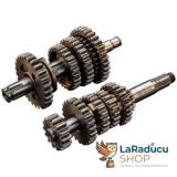 Cutie de Viteze Completă Motor Derbi Euro 2 / Euro 3 (D50B0, EBE050, EBS050) - Aprilia RS/RX/SX, Derbi Senda/GPR, Gilera SMT/RCR 50cc