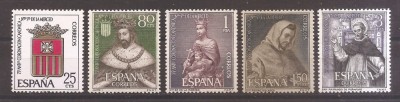 Spania 1963 - 75 de ani de la &amp;Icirc;ncoronarea Maicii Domnului, MNH foto